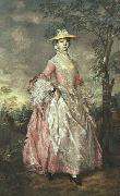 Thomas Gainsborough Mary, Countess Howe china oil painting artist